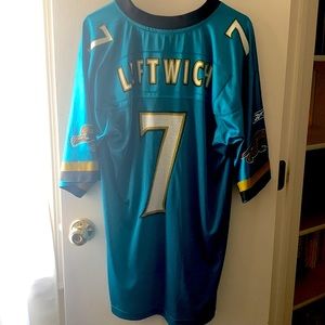 Reebok Byron Leftwich Jaguars jersey